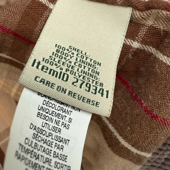 L.L. Bean Dark Brown Corduroy Utility Jacket - Picture 7 of 8